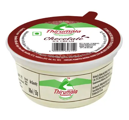 Chocolate  Ice cream - Thirumala Milk